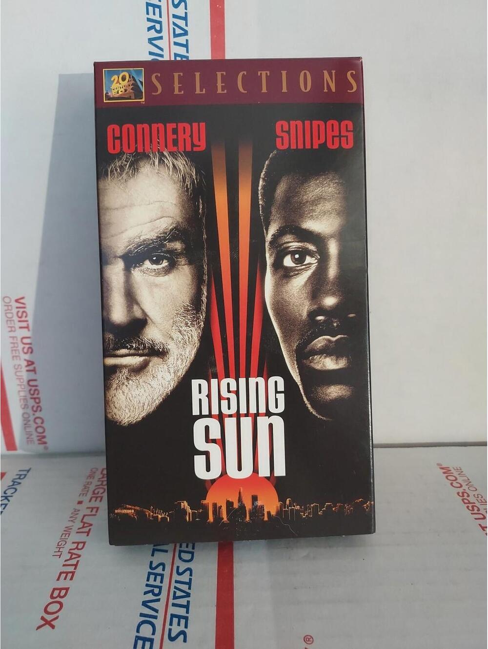 VHS - Rising Sun - Sean Connery Wesley Snipes Action & Adventure Good Used #108